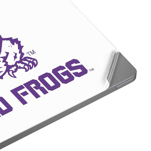 Texas Christian University Horned Frogs TCU Universal Laptop 16.6in (13.4 x 9.7in) Skin